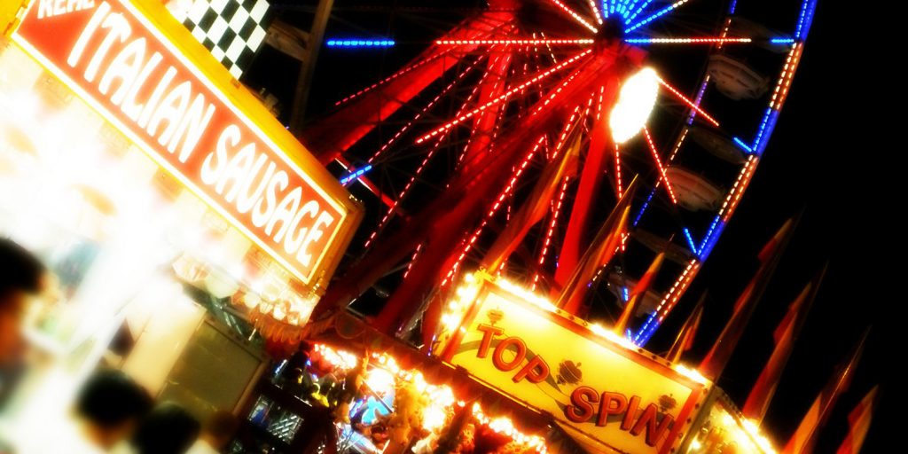 Ferris wheel at a fair