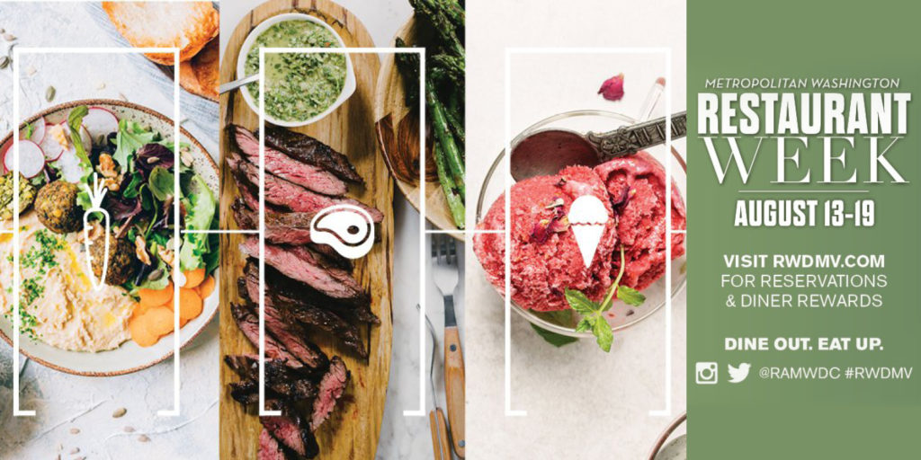 DC Restaurant Week Summer 2018 Tysons & Reston Area Participating
